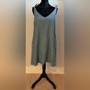 Lilla P Light Blue Sleeveless Dress